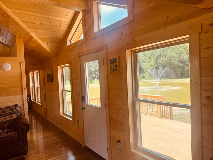 Farm Cabin W/ 2 Lofts | Pond Views (Bear) - Fayetteville, NC