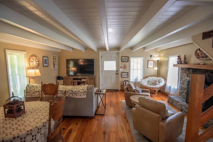 The Bird’s Nest- Unique Log Cabin/private/hot Tub! - North Carolina