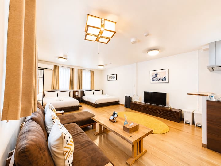 Big 46m² Room In Asakusa/sensoji 10 Min 4–6ppl - 淺草