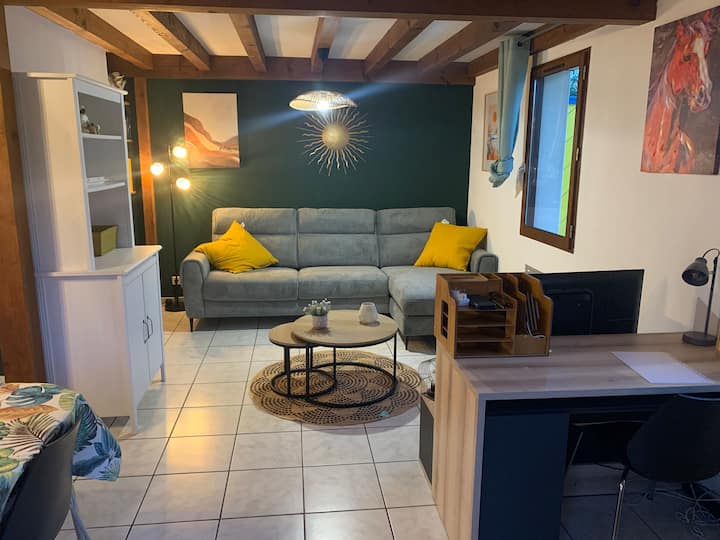 Maison Climatisée Avec Jardin.4/5p.proche Océan - Lit-et-Mixe