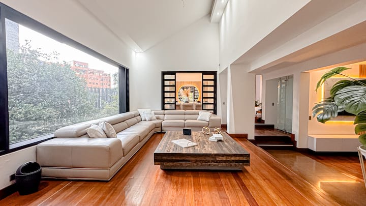Lujosa Casa 7mn Provenza/jacuzzi/ac/7br/bbq/parkin - Envigado