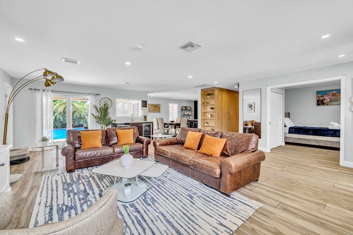 Palm Paradise Retreat -Heated Pool East Delray 4/3 - Delray Beach
