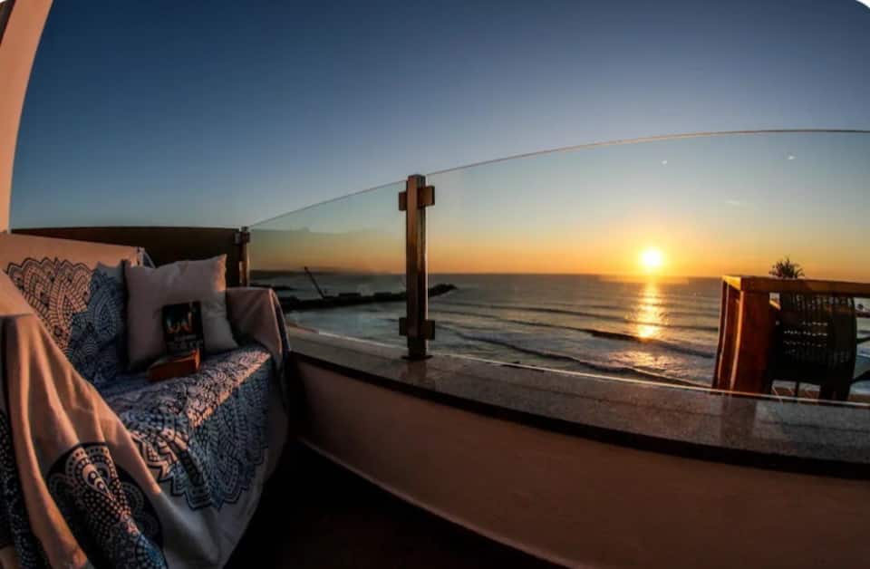 A sunset balcony above Ericeira's beach, Ericeira, Lisbon District, Portugal, photo 7 of 10