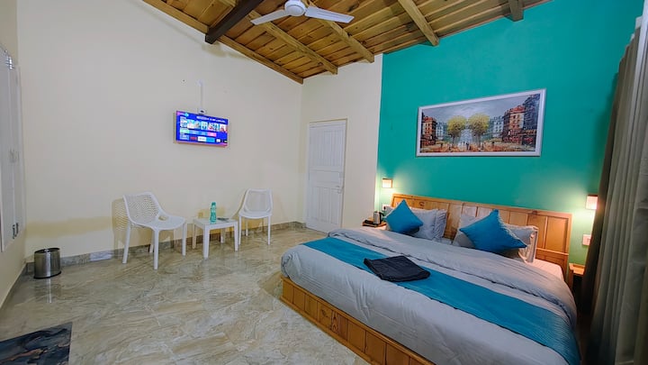 Sunset Valley View Retreat - 4 Rooms With Balcony - Mukteshwar