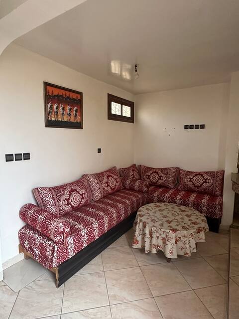 Popular Airbnb listing: The Majorelle Terrace in Dcheira El Jihadia