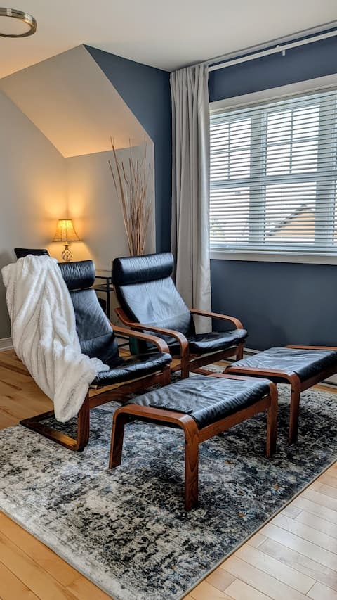 Popular Airbnb listing: Peaceful near Ottawa | Nature, work or relaxation in Gatineau