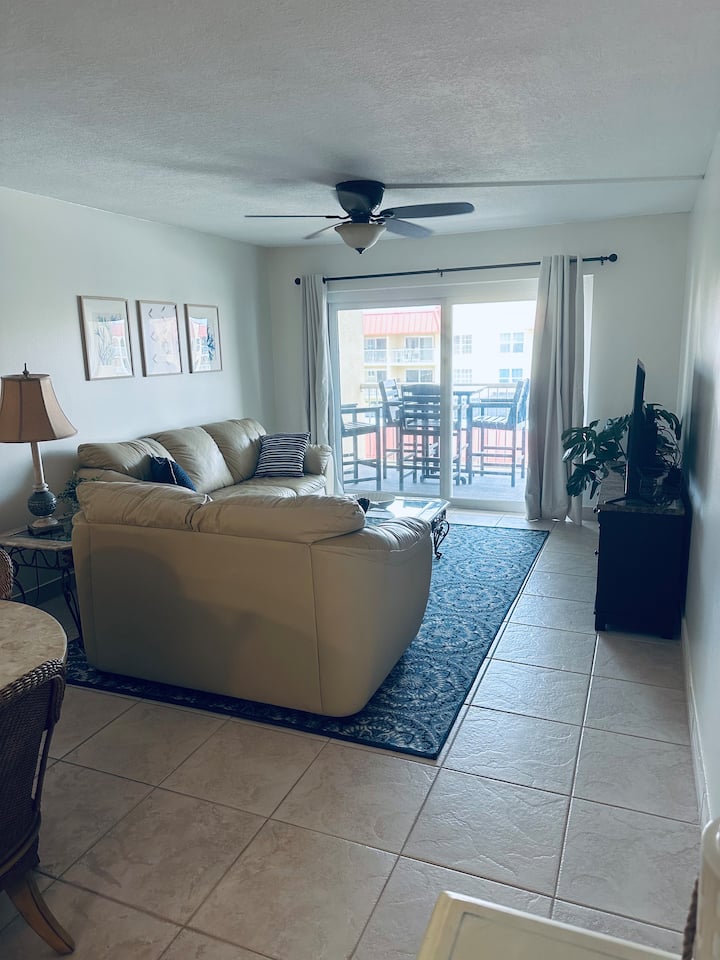 Ocean View Condo | Heated Pool | Steps To Beach! - New Smyrna Beach, FL