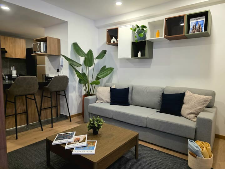 Depto. Moderno Con Alberca Y Gym - Benito Juarez