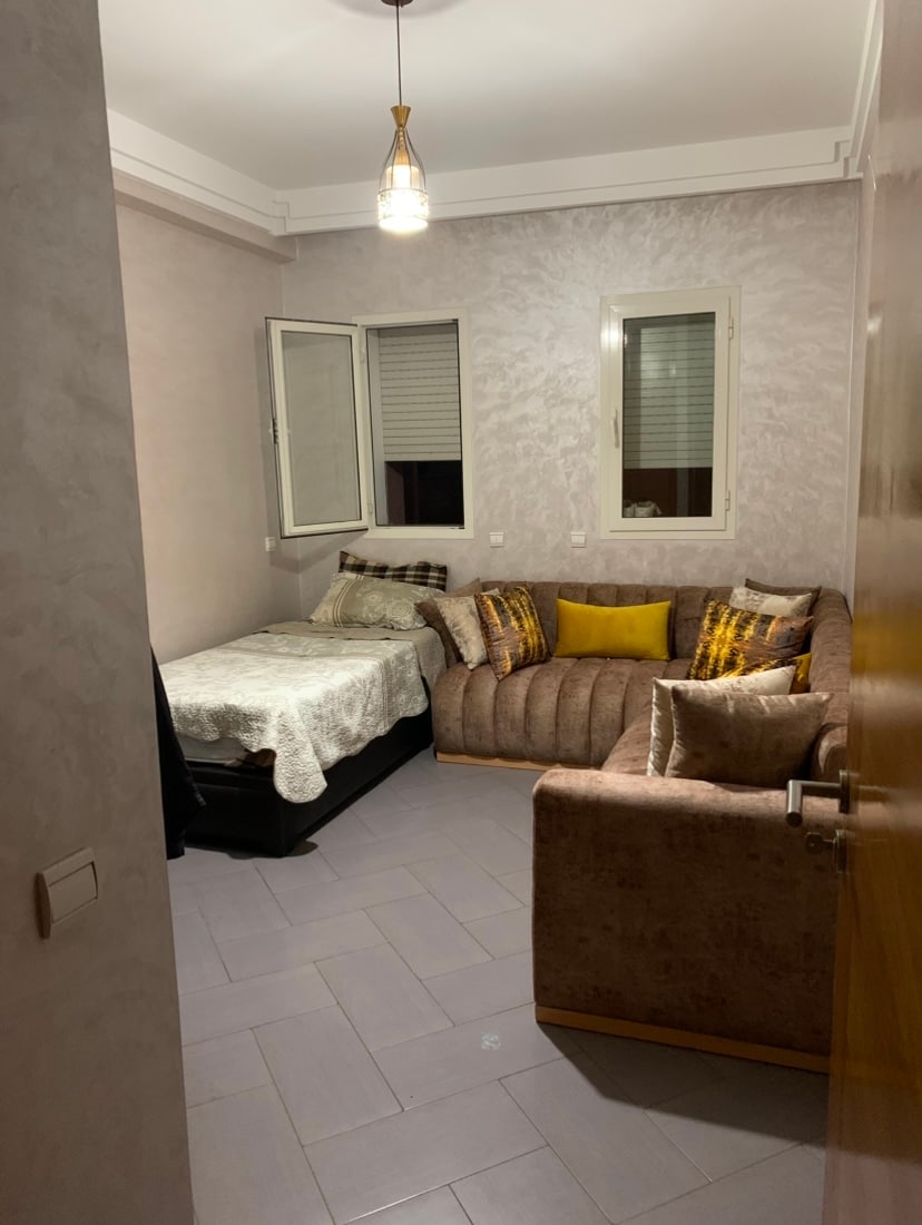 Rental unit in Casablanca  1 bedroom  1 bed  3 bathrooms