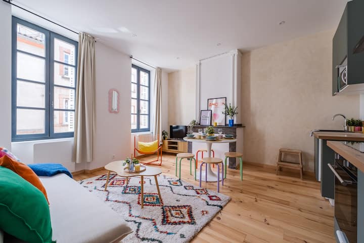Appartement Lumineux - Proche Gare - Toulouse