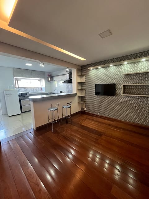 Successful Airbnb property: Apartment of the Wolves in Contagem