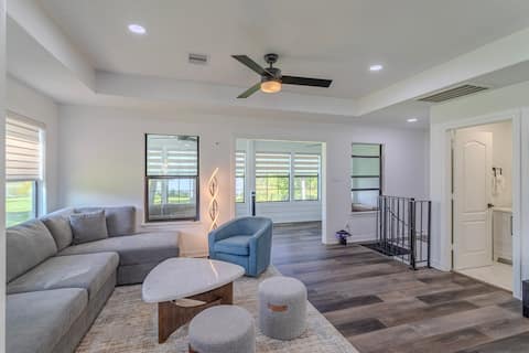 Popular Airbnb listing: Woodsy Lakehouse Getaway in Lake Houston