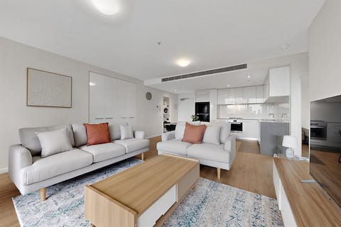 Successful Airbnb property: Spacious & Sunny 3Bed2Bath City Free Parking in Docklands