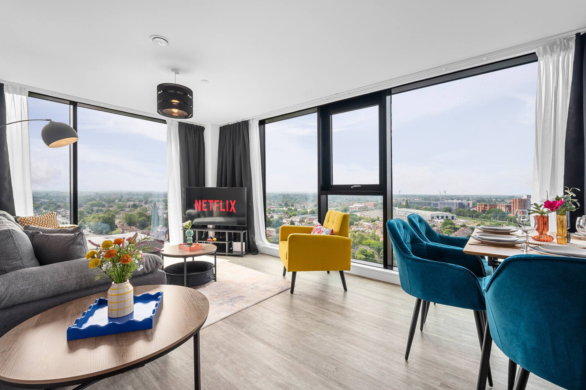 2 Bed Old Trafford Flat | Skyline Views