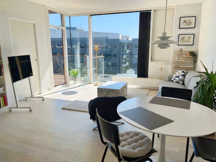 Modern Waterfront Apartment In Copenhagen - Copenhague