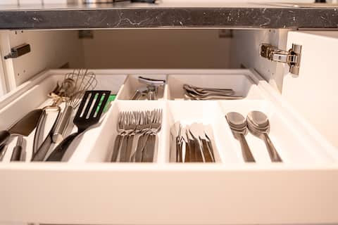 Leistungsstarkes Airbnb: 2 Modern city studio for 6 Bogenhausen near the trade fair in Englschalking