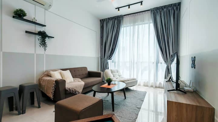 Sks Pavilion | 2br | 6pax | Ciq | Mahjong | Wifi - ジョホールバル