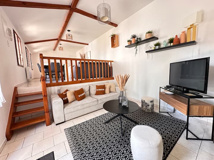 Chic Et Reposant, 2 Chambres Avec Spa & Sauna - Deauville