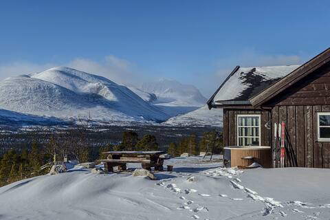 Mountain villa Blåfjellia at Rondane National Park