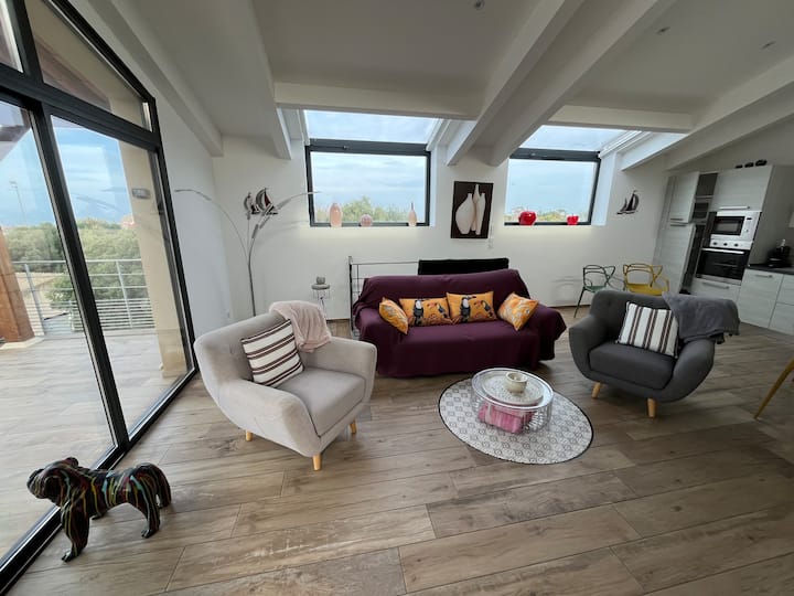Casa Di L'alivu, Duplex Avec Piscine, Vue Mer - L'Île-Rousse