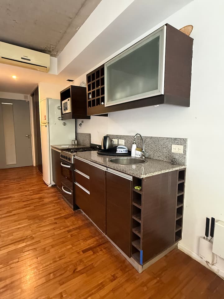 Departamento monoambiente amoblado en Villa Crespo