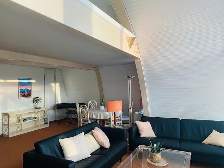Ouchy, Lausanne, 3 Br Penthause. Parking/lift - Lausanne