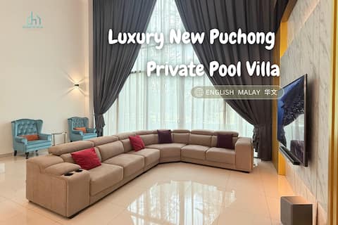 Luxury New Puchong Private Pool Villa up to 30pax