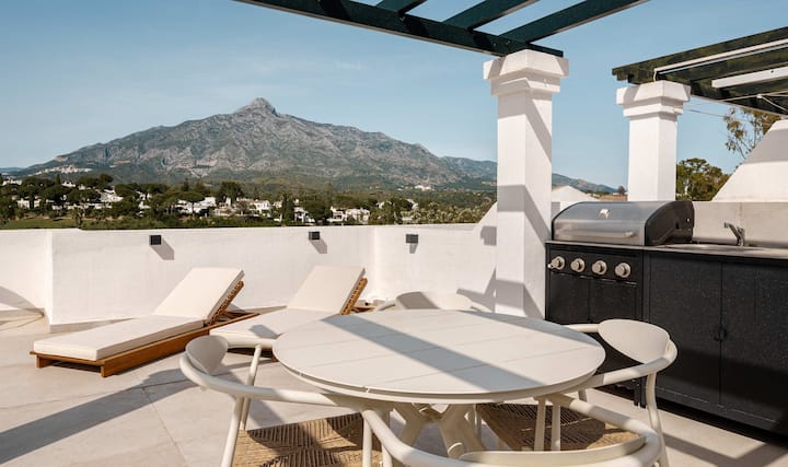 Aloha Gardens 3 | Rooftop Terrace Pools Views - Puerto Banús