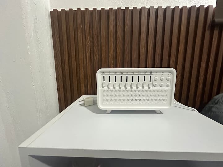 Máquina de ruido blanco para un mejor descanso