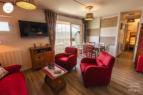 Airbnb performant: Very nice fully renovated 39 m2 two-room apartment à Dévoluy