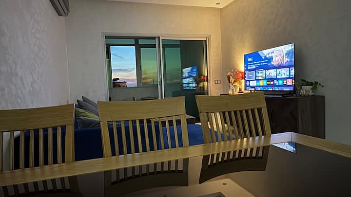 Cozy Apartment : Vue Mer & Confort - Mohammedia