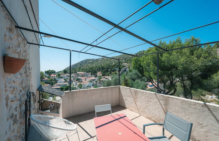 L'atypique - Cabanon 3 Ch Et Terrasse Au Calme - Le Rove