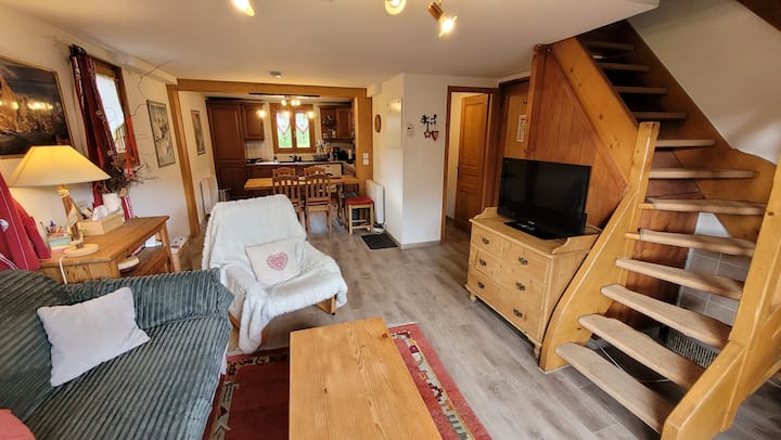 Duplex Lumineux Avec Terrasse - Servoz