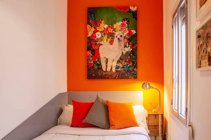 Lovely Flat Ar 200m To The Metro - Madrid