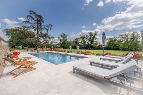 Demeure de Maître | Pool ~ 10 min Saint-Émilion