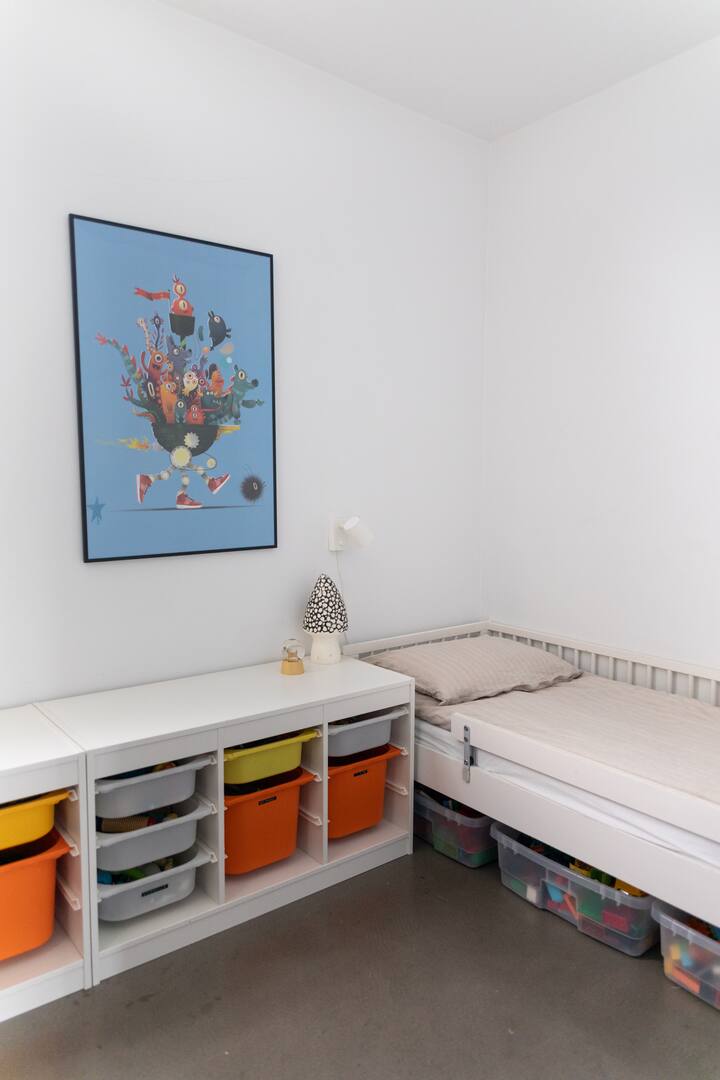 Chumba cha 4 cha kulala (Kitanda cha ukubwa wa mtoto)