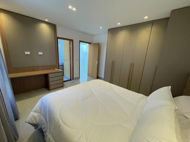 foto de um dos quartos da casa