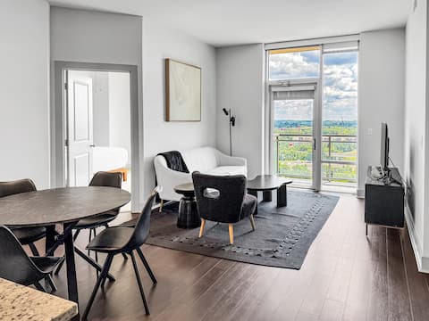 Modern Sleek 2BR|2BTH–Tysons|High-Rise w Amenities