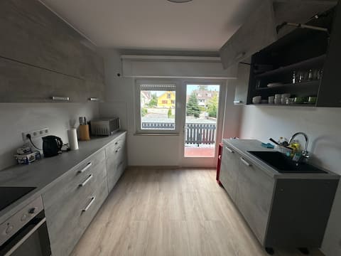 Newly renovated apartment with balcony