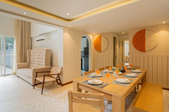 Solace AquaVista 4-BHK Secondary · Tropical Retreat W/ Pvt Pool, Lounge Area & Bar