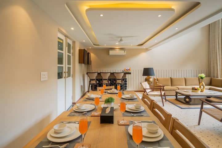 Solace AquaVista 4-BHK Secondary · Tropical Retreat W/ Pvt Pool, Lounge Area & Bar