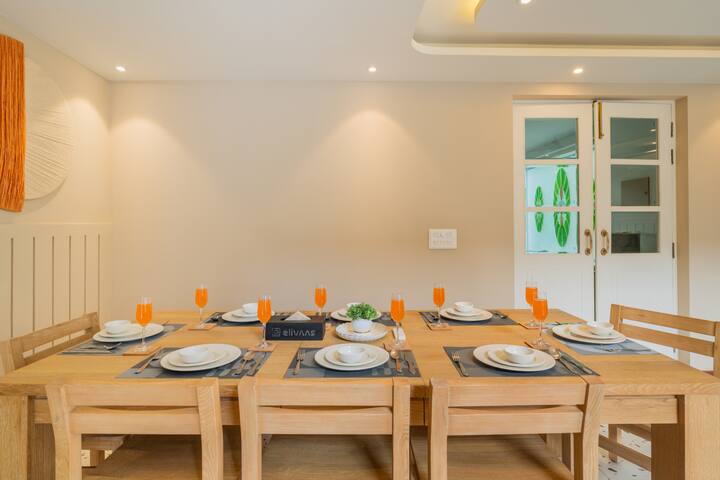 Solace AquaVista 4-BHK Secondary · Tropical Retreat W/ Pvt Pool, Lounge Area & Bar