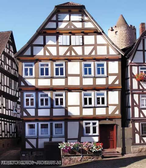 Entire half-timbered house for up to 11 people