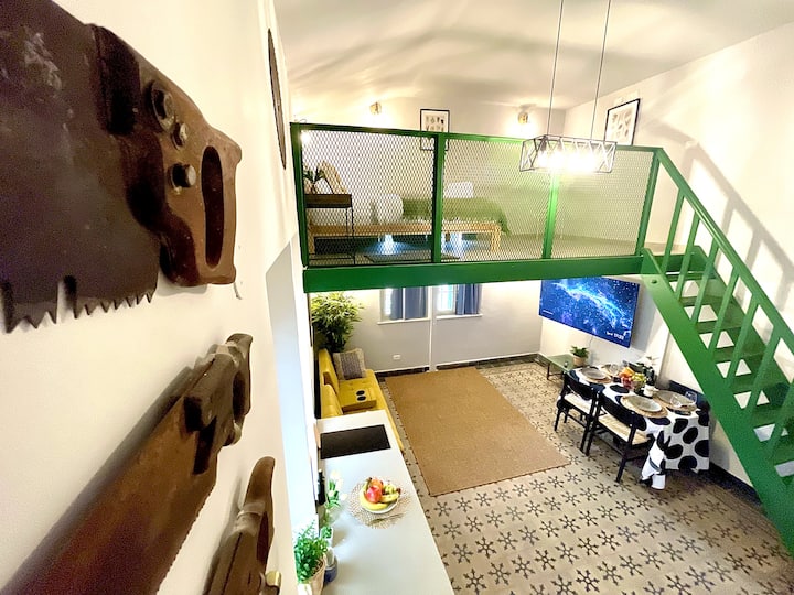 Two-Level Loft for Couples