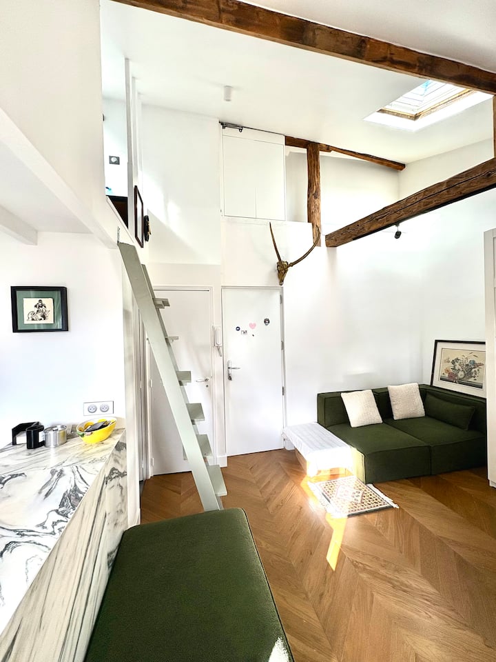 Le Marais, Appartement Atypique - París