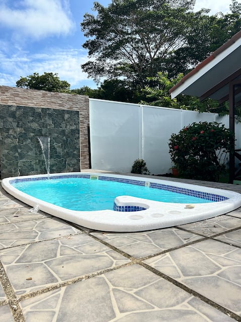 Beach- front private condo. Fully equipped.