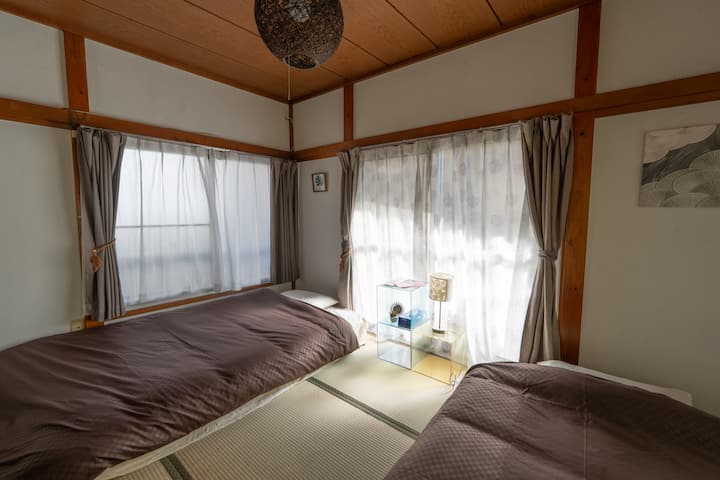Private Yanaka Tatami Suite｜6 Min Nezu｜near Ueno - Ueno