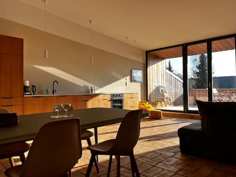 Top Airbnb: Light-flooded loft in the heart of the Uckermark in Templin