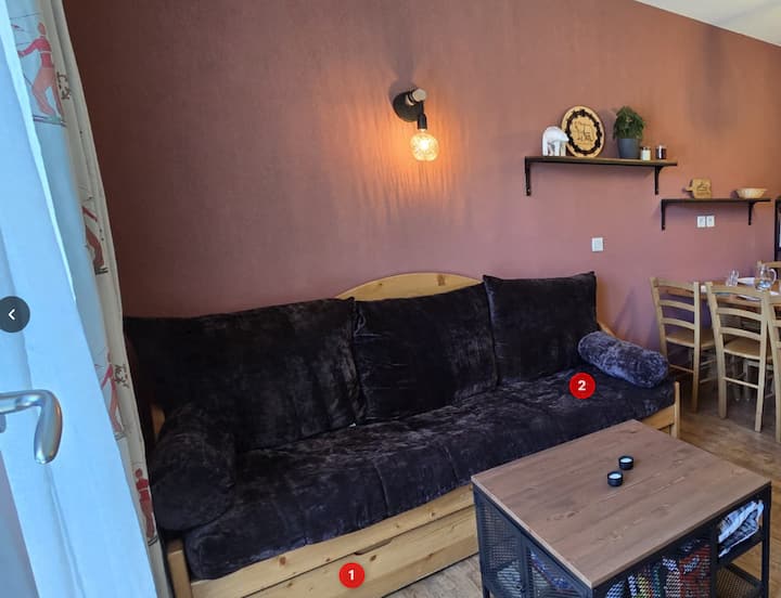 Appart Cosy : Ski Aux Pieds + Piscine Chauffée - Orcières Merlette