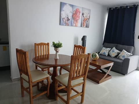 Top performing Airbnb: Cozy Ground Floor Apartment Rental. Casa Esmeralda in Juárez